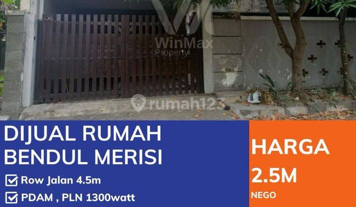 Dijual Rumah Di Bendul Merisi Utara Siap Huni Bagus 1