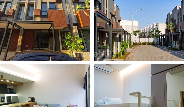 Sewa Rumah Tabebuya Bsd City, Cluster Invensihaus, Tangerang, 50 M², 2 Lt, HGB 1