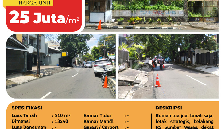 Rumah Tomang Utara, Jakarta Barat, 13x40 M², SHM 2