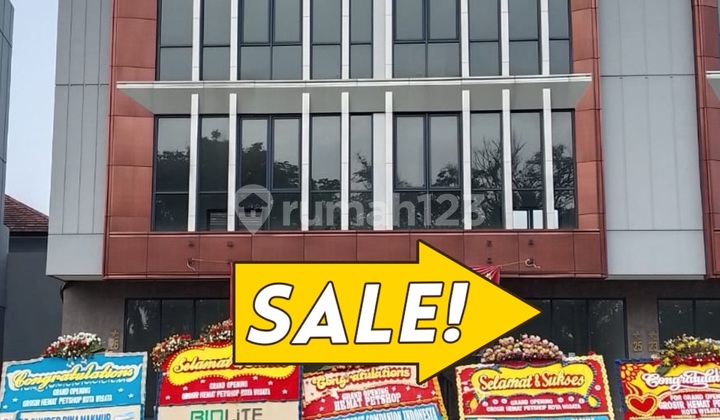 Dijual Ruko Gandeng Posisi Hook Bagus Buat Usaha 