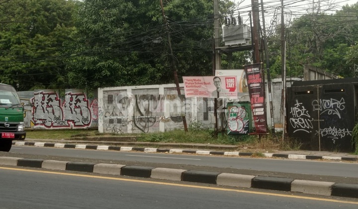 Dijual tanah di jalan raya alternative cibubur