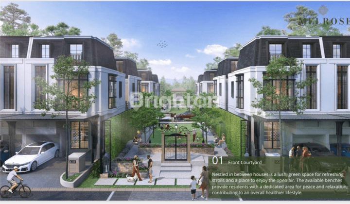 RUMAH MELROSE GRAND DUTA GARDEN TYPE LILY LOKASI CIAMIK 1