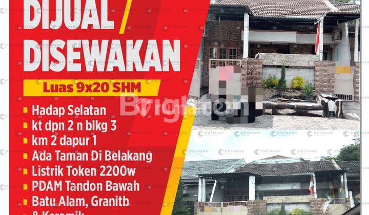 RUMAH MURAH HARGA DI BAWAH PASARAN FULL FURNISH KUTISARI INDAH SELATAN, SBY TIMUR 1