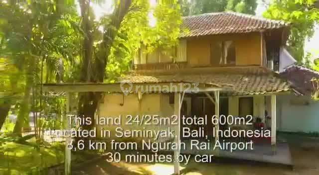 Ocean View Leasehold 600 Sqm Land 98 Meters From Seminyak Beach  4