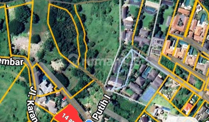 Dijual Tanah Langka 14 Are di Dekat Pantai Pandawa