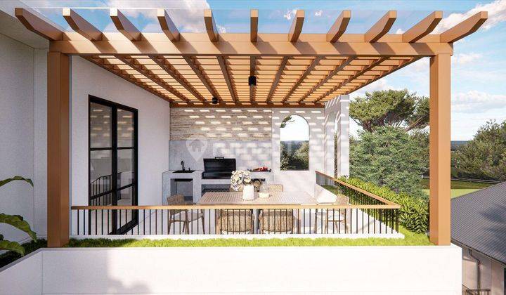 DIJUAL BRAND NEW VILLA KONSEP MODERN MEDITERANIA DEKAT GWK - JIMBARAN  1