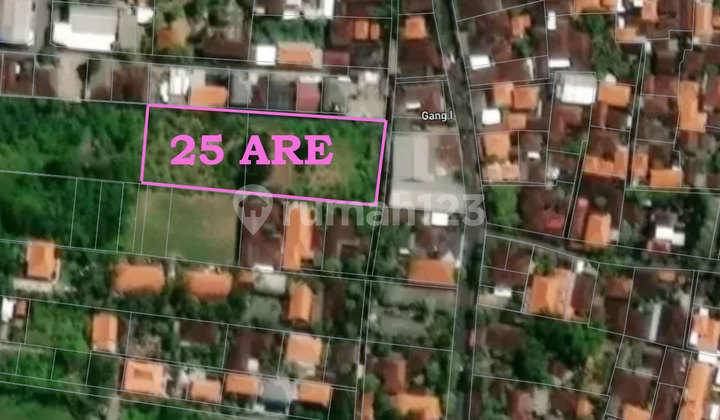 Land Lease In Sanur West Side 5 Minutes To The Beach - Bali