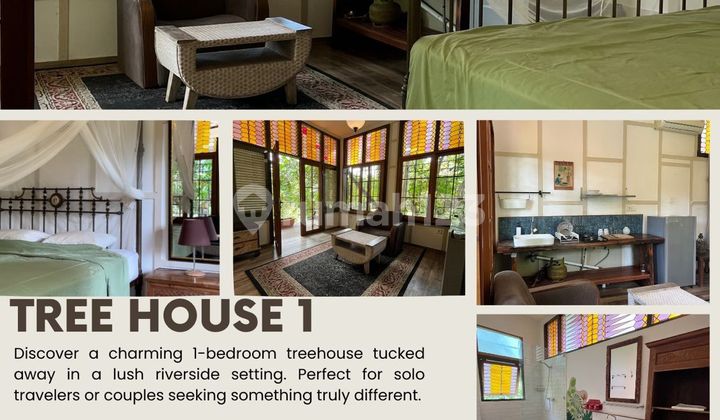 SATU KAMAR TIDUR RUMAH POHON DI GUWANG, KETEWEL - GIANYAR, BALI