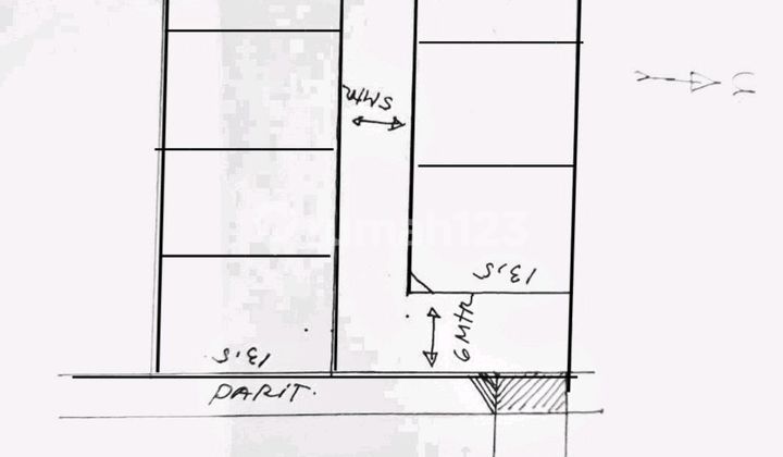 Sewa Tanah di Sanur Sisi Barat 5 Menit ke Pantai - Bali