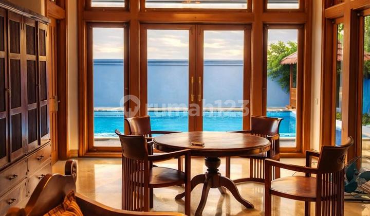 Di Jual Rumah Mewah dengan Pool, Gallery Style,Full Marble 500M ke LRT Harjamukti Cibubur 2