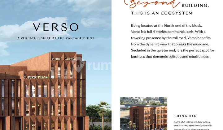 Domain Business Suite, Exclusive 4-Storey Commercial Building - Best Location in Alam Sutera Domain Business Suite, Exclusive 4-Storey Commercial Building - Best Location in Alam Sutera