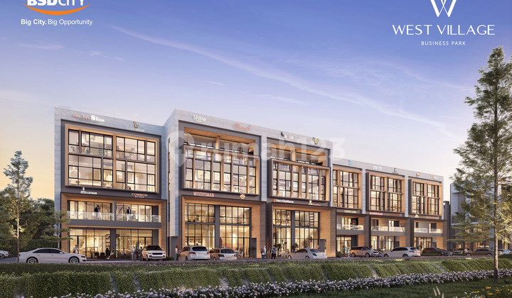 Ruko West Village Phase 2 Premium Location Ideal for Business in BSD City