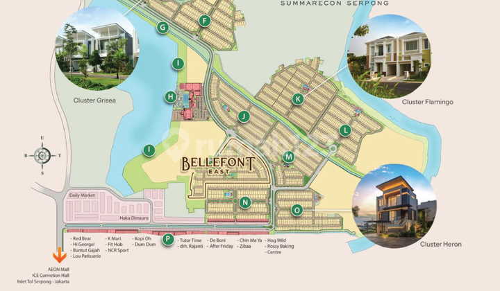 Bellefont East, Modern European-Style Luxury Homes in Gading Serpong