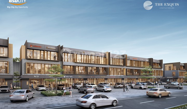 The Exquis, Ruko Modern Hadap Jalan Boulevard BSD City The Exquis, Ruko Modern Hadap Jalan Boulevard BSD City