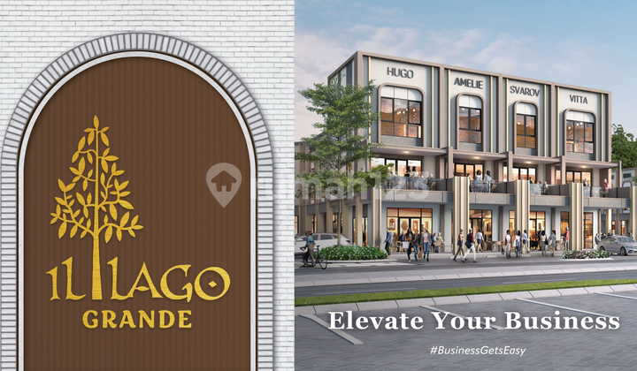 Ruko Il Lago Grande Studio Loft Hadap Jalan di CBD Gading Serpong Ruko Il Lago Grande Studio Loft Hadap Jalan di CBD Gading Serpong