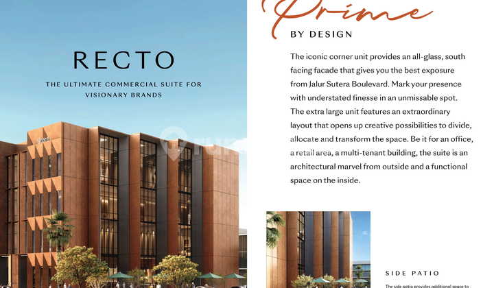 Domain Business Suite, Office & Showroom Prestisius di Downtown Alam Sutera - Limited 10 Unit