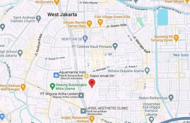 TANAH MULTIFUNGSI SIAP BANGUN LOKASI STRATEGIS DURI KEPA KEBON JERUK 2