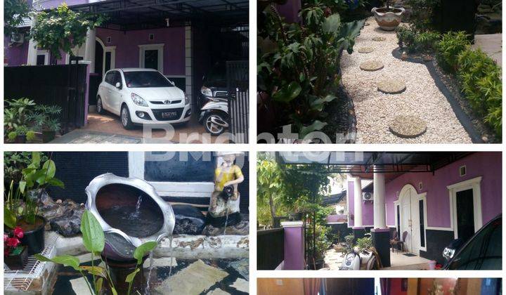 RUMAH LUAS HOOK DI PERUMAHAN BUKIT VILLA GUNUNG LESTARI 2 LANTAI 1