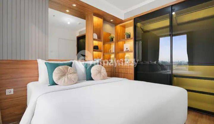 sewa cepat bagus lux minimalis termurah apartemen landmark residence 2 BR furnish 1