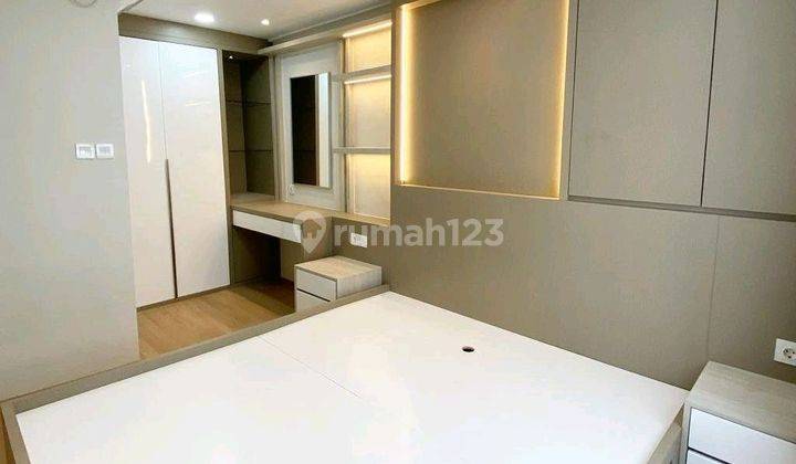 Lux Bagus Murah Apartemen Grand Asia Afrika Gaa 2 Br Jadi 1 Br Furnish 1