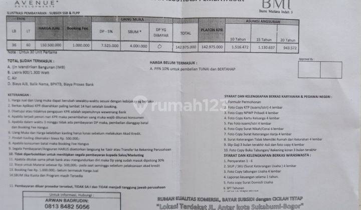 Rumah Berkonsep Cluster Tanpa DP Di Ciambar Parungkuda Sukabumi 9