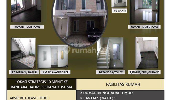 Sewa Rumah 3 Kamar 142m2 Makasar, Jakarta Timur Fff7f2  10