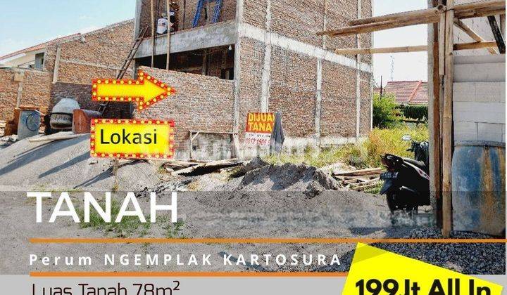 Tanah Ideal 78m² Harga Sudah All In Shm Ready