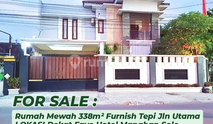 Rumah Mewah 2 Lt Furnish Dekat Exit Tol & Fave Hotel Solo