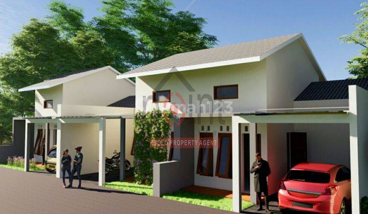 Rumah Cluster Konsep Mezzanine di Sragen 1