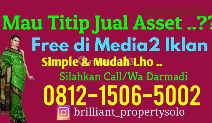 Rumah Second Lt 426m2 Dekat Jln Adi Sucipto Jajar Solo 2