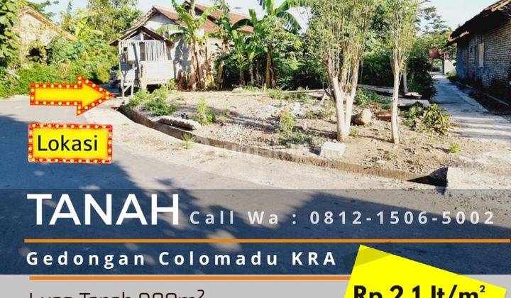 Tanah Ideal 980m2 Cocok Untuk Perumahan 1
