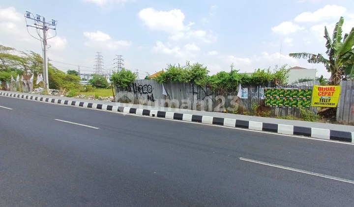 Tanah 13.376m² 3 Muka Strategis Mangku Jln Raya Tengah Kota Solo
