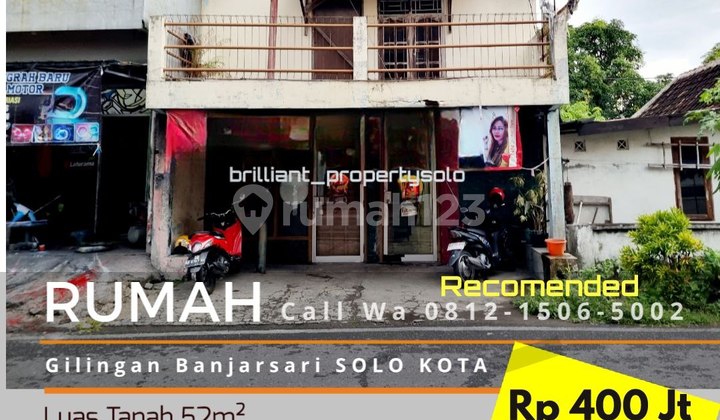 Rumah Second Hadap 2 Muka Bisa Untuk Usaha Strategis Di Solo 2