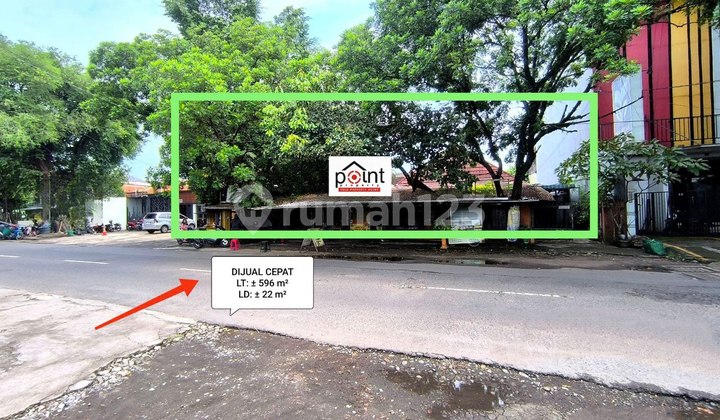 Rumah Klasik Hitung Tanah 596m² Strategis Tengah Kota Solo