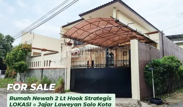 Rumah Mewah 2 Lt Hook Strategis Di Jajar Solo 1