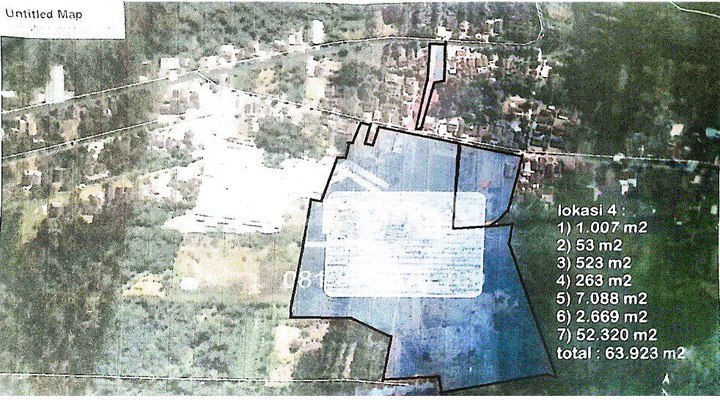 Land Area 6.4 Ha in the Red Zone Area of Ampel Boyolali