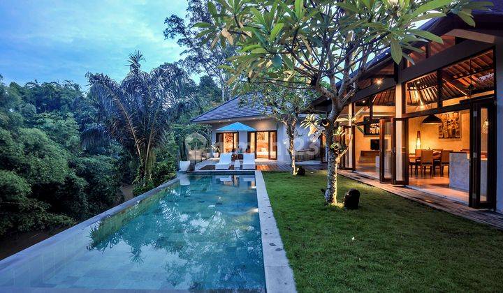 Jungle And River Views Villa In Cepaka Tabanan 1
