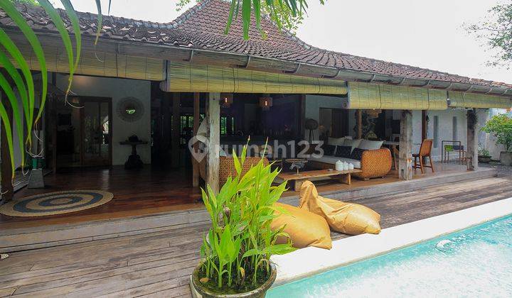 4 Bedroom Joglo Villa In Umalas For Yearly Rental 1