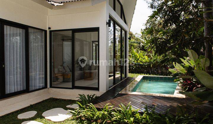 For Sale Brand New Tropical Modern 2 Bedroom Villa In Quiet Area Of Melasti 1