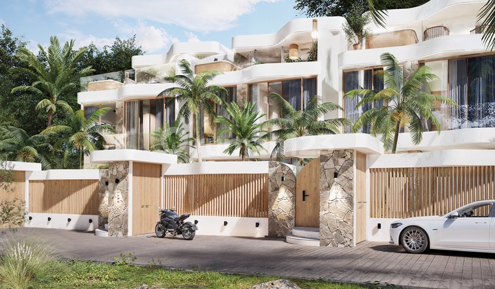 Nyang Nyang  Beach Complex: 9 Units, Two Bedroom Villas with Jacuzzi Rooftop