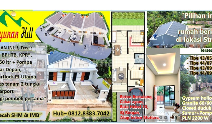 Rumah Berkualitas Pemandangan Asri di Lokasi Strategis Dekat Pintu Toll Cimanggis Rumah Berkualitas Pemandangan Asri di Lokasi Strategis Dekat Pintu Toll Cimanggis