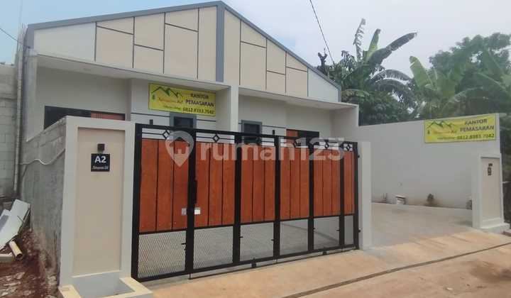 Rumah bagus tanah luas di pinggir jalan utama dekat pintu tol cimanggis  1