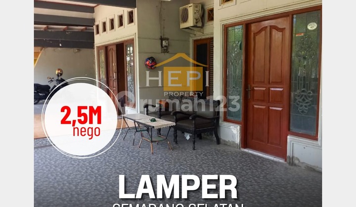 Rumah tengah kota di Lamper Lor Semarang Selatan 1