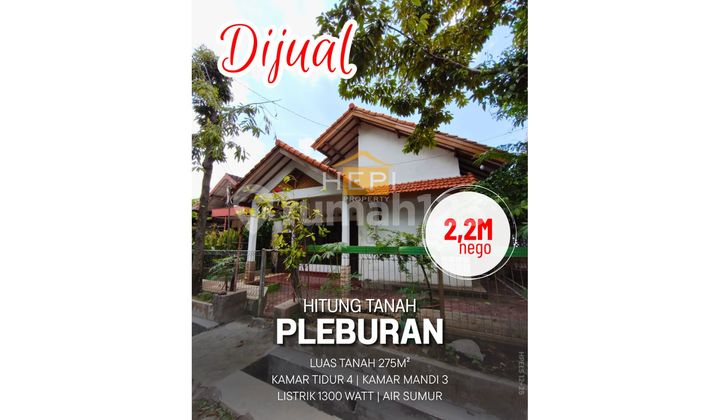 Hitung Tanah di Pleburan Semarang Tengah 1