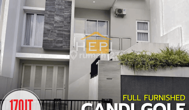 Rumah Full Furnished 2 lantai di Candi Golf Semarang 1