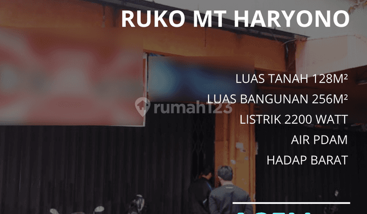 Dijual Ruko di MT Haryono Semarang 1