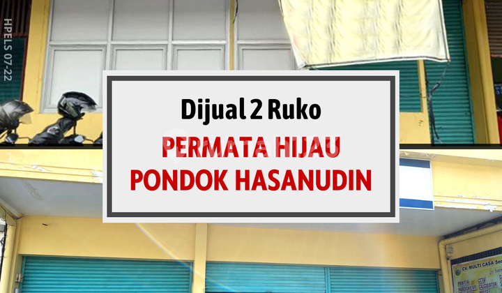 Dijual 2 Ruko Jejer di Permata Hijau Pondok Hasanudin Semarang
 1