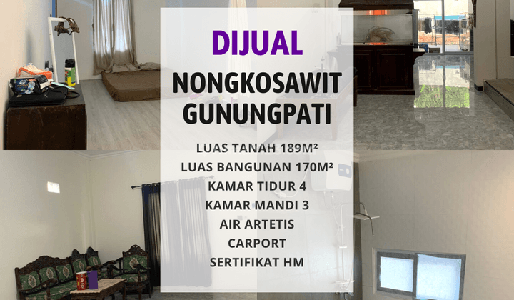 Dijual Rumah di Nongkosawit Gunungpati Semarang 1