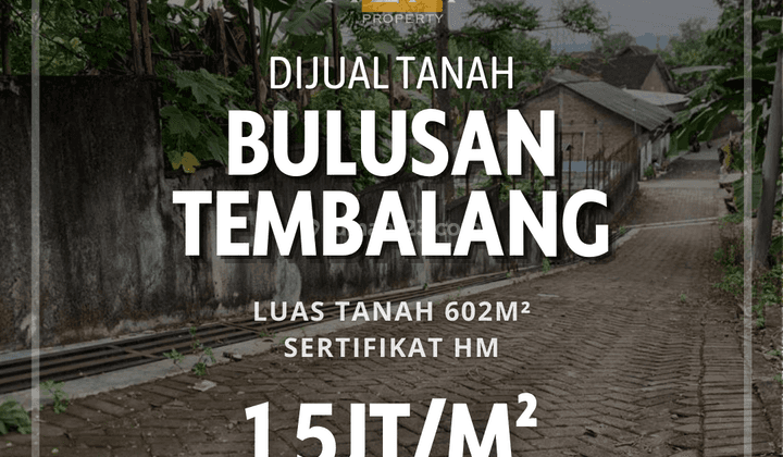 Dijual Tanah di Bulusan Tembalang Semarang
 1