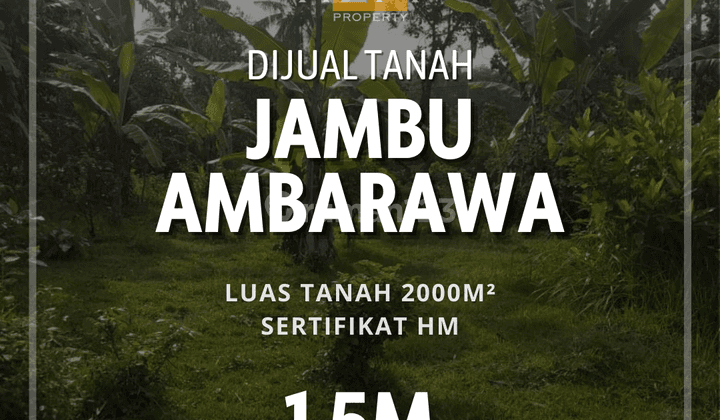 Dijual Tanah di Jambu Ambarawa 1